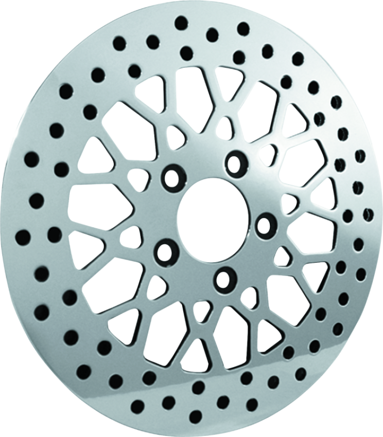 Bikers Choice 601964 11.5 Inch Front Mesh Brake Rotor 84-16 Big Twin & XL Except 06-17 FXD 08-17 FLH FLT