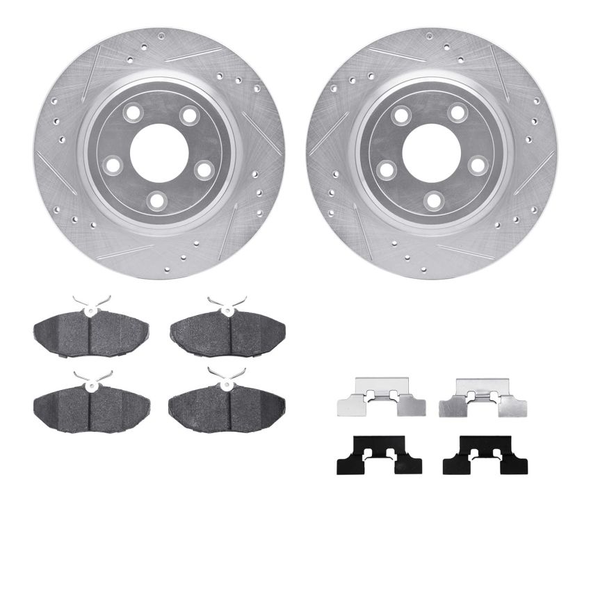 Dynamic Friction 7612-54005 Rotor Kit