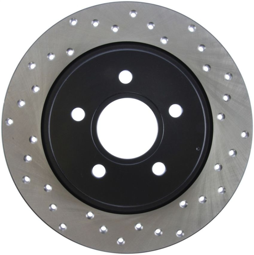 Stoptech 128.39039L Drilled Sport Brake Rotor