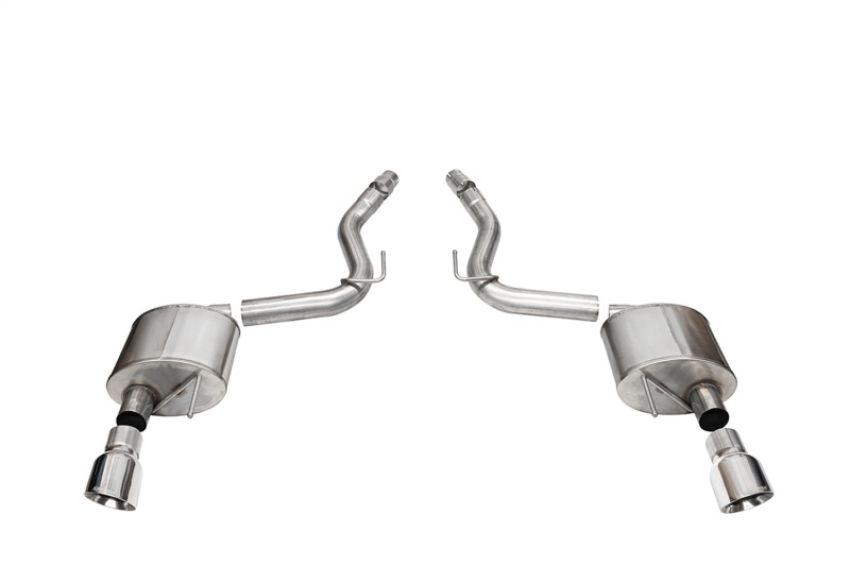 CORSA Performance 21252 Corsa 2024-2024 Ford Mustang Sport Axle-Back Dual Rear Exit with 4.5in Polished Pro-Series Tips