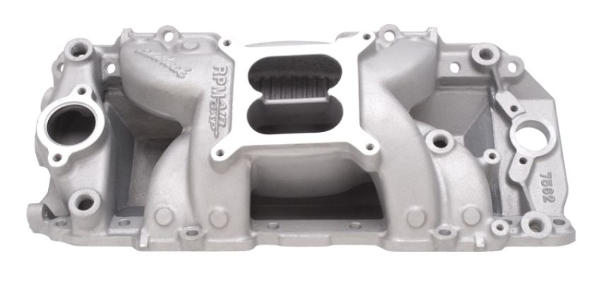 EDELBROCK EDE7562 BBC Performer RPM A/G Manifold- R/P - 396-502