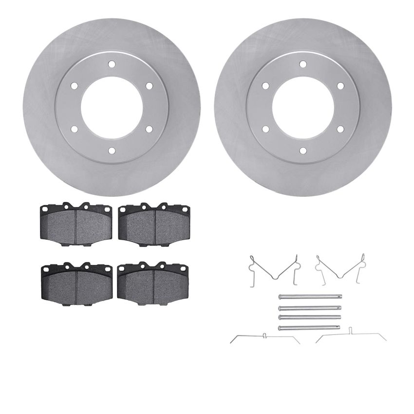 Dynamic Friction 6512-76539 Rotor Kit