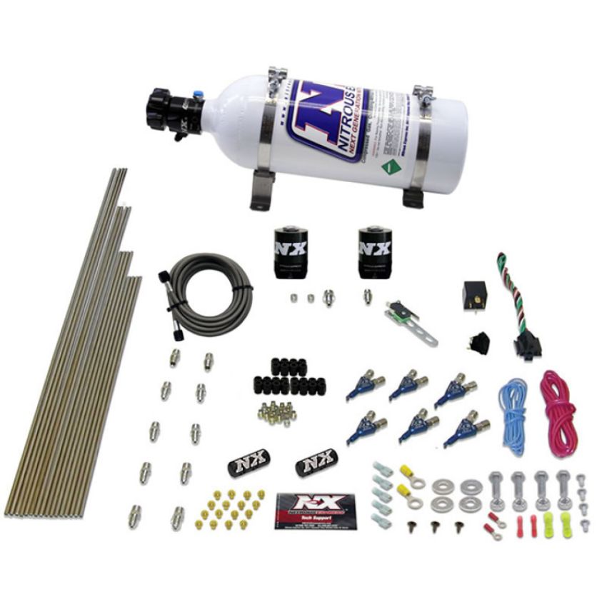 Nitrous Express 80006-05 6-CYL GAS (150-225-300-375HP) WITH 5LB BOTTLE