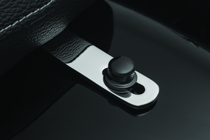 Kuryakyn 5211 Quick Release Seat Screw 14-23 Indian Models Gloss Black