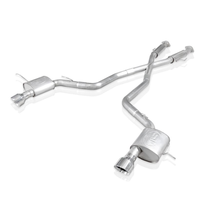 Stainless Works JEEP64CB-C 2012-17 Jeep Grand Cherokee 6.4L Catback Chambered Mufflers X-Pipe