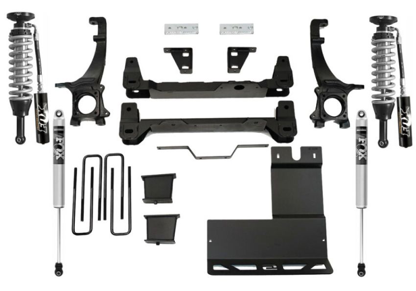 Superlift K253FX 16-23 Toyota Tacoma 6in Lift Kit w/ Fox Front Coilover & 2.0 Rear