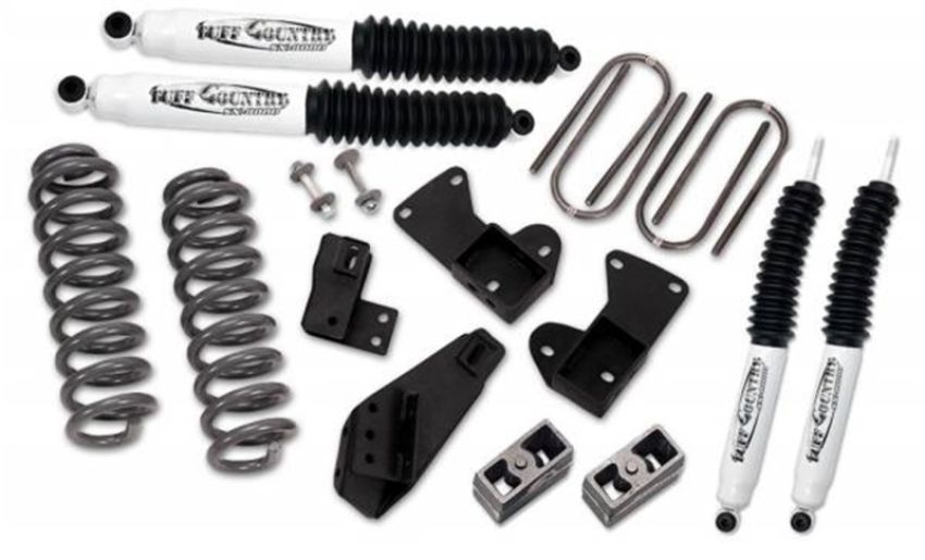 Tuff Country 22810KN 81-96 Ford Bronco 4x4 2.5in Lift Kit (SX8000 Shocks)