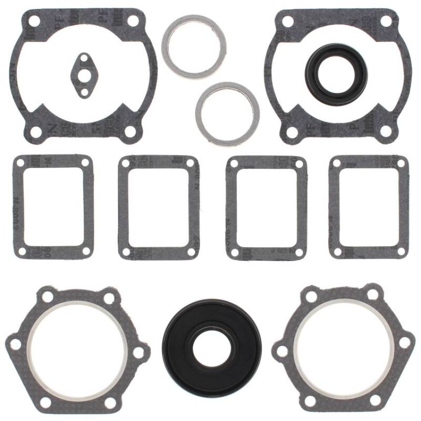 Vertex Pistons 711147D Vertex Gaskets 79-82 Yamaha Excell V EC540 C D F Complete Gasket Kit w/ Oil Seals
