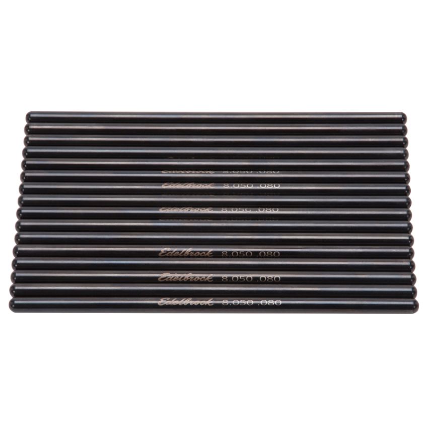 Edelbrock 9637 Push Rod Hardened Kit for Perf/Perf RPM Heads for 66-91 AMC