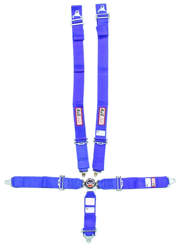 RJS SAFETY RJS1034903 5pt Harness System Q/R Blue Ind Wrap 3in Sub