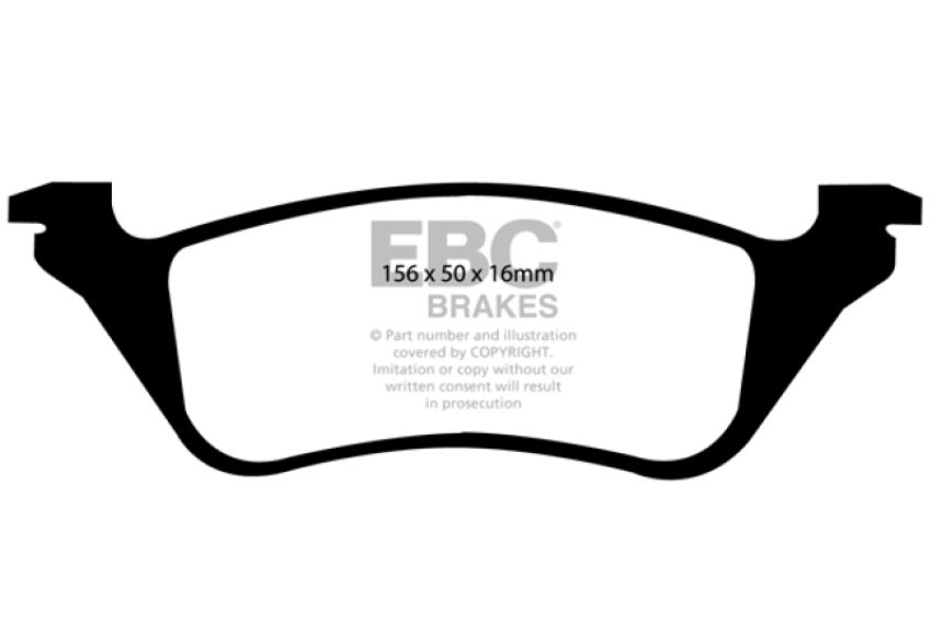EBC Brakes UD858 Ultimax OEM Replacement Brake Pads