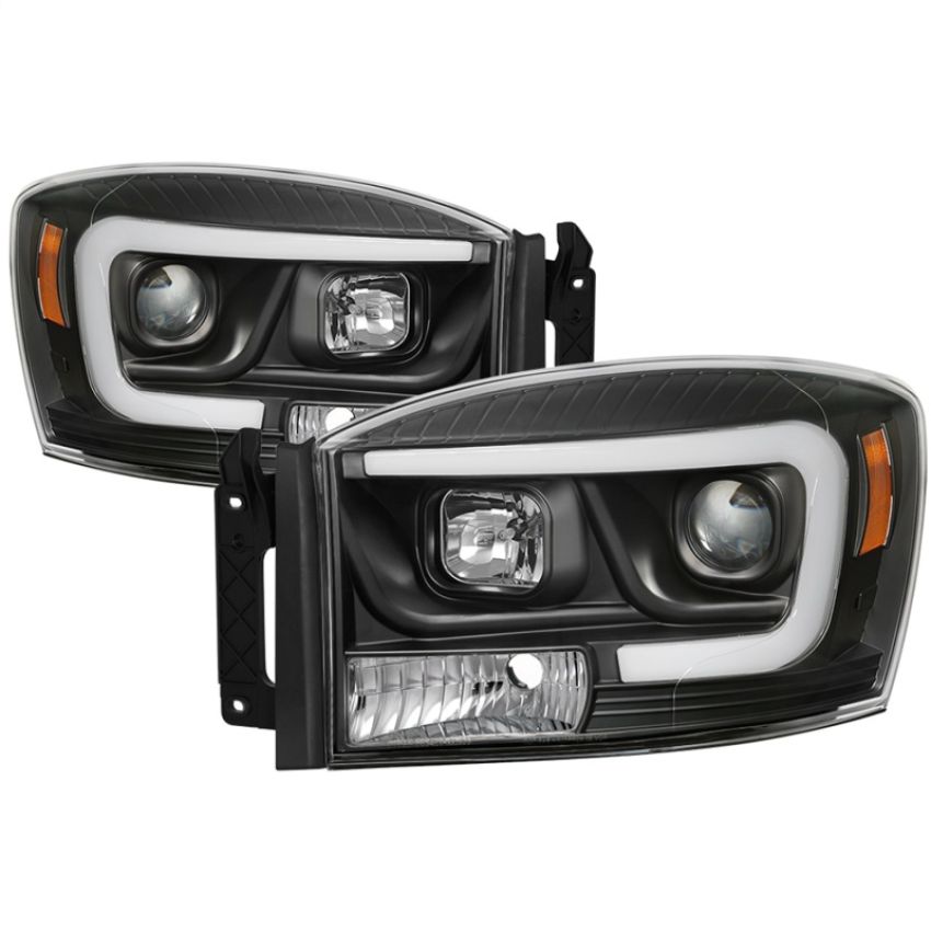 SPYDER 5085306 Projector Headlights - Version 2 - Light Bar DRL - Black