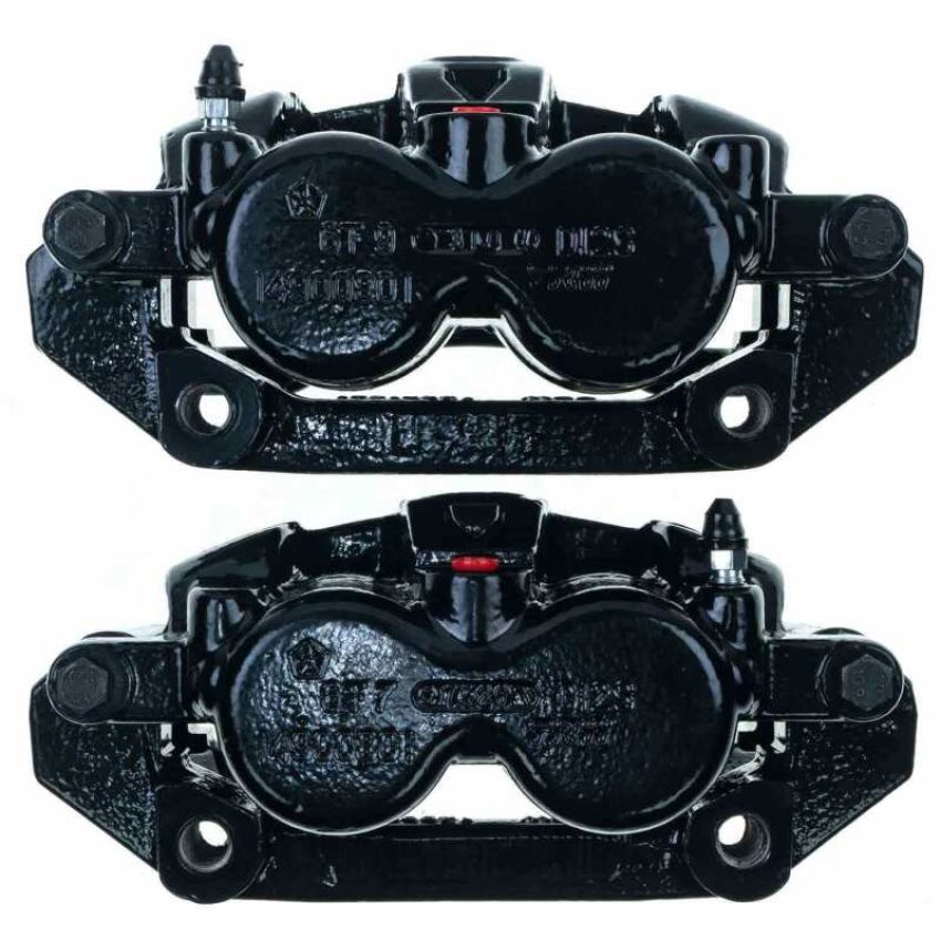 PowerStop S5008BLK Black Powder Coated Calipers
