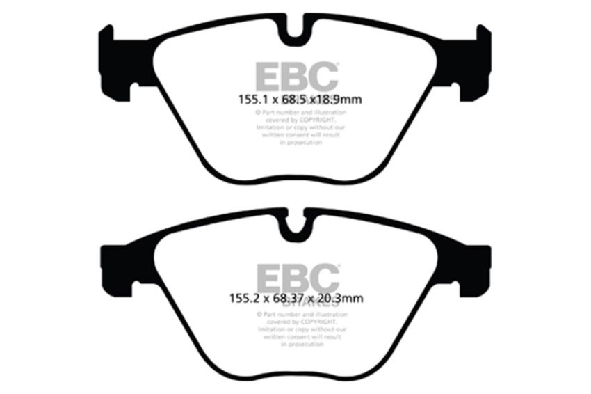 EBC Brakes DP32103C Redstuff Ceramic Low Dust Brake Pads