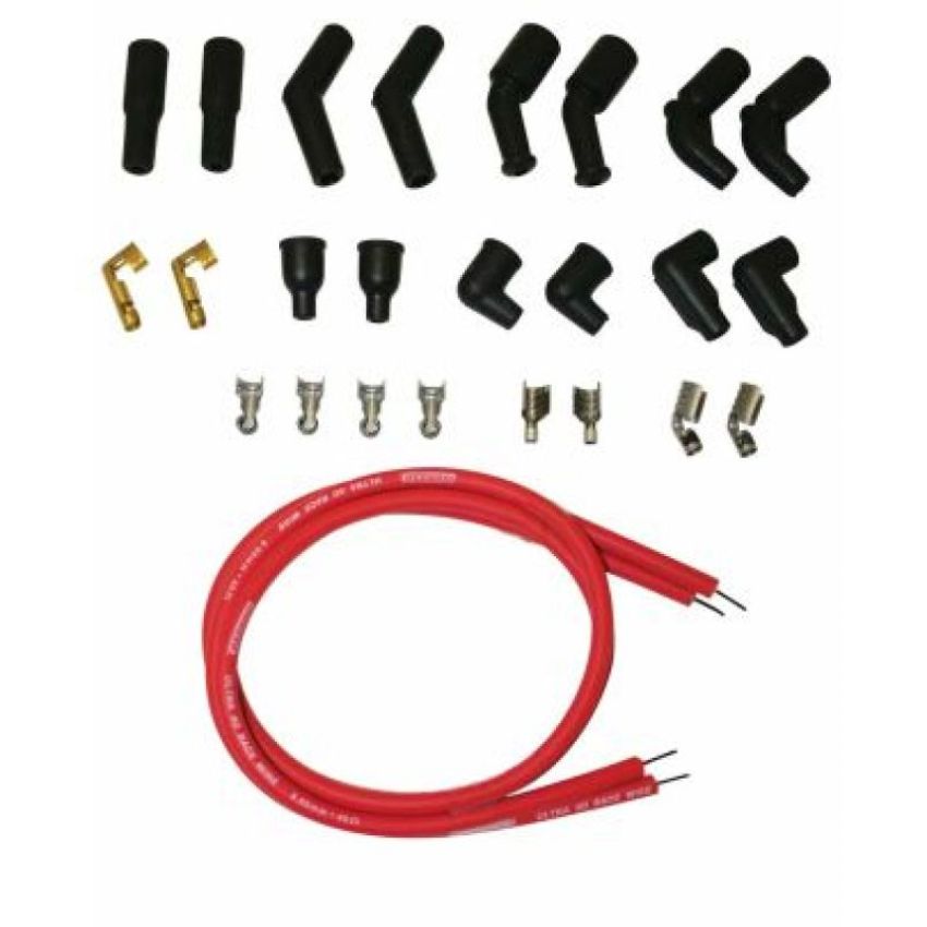 Moroso 28621 78-15 Harley-Davidson Universal Ultra 40 Wire Set - Red