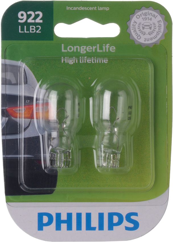 Philips 922LLB2 Philips LongerLife Miniature 922LL
