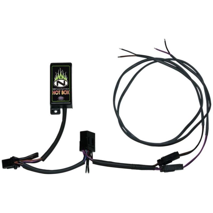 NAMZ NHB-B03 96-09 V-Twin (Excl. XL) Plug-N-Play Hot Box Fender Harness w/Saddlebag Pigtails (Run/Turn ONLY)