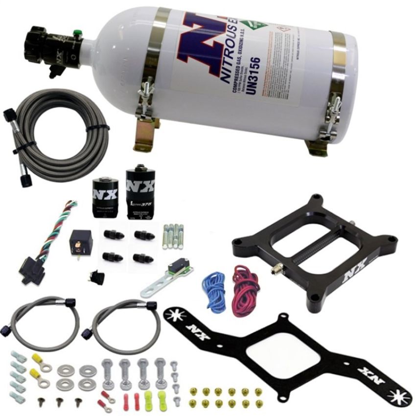 Nitrous Express 55140-10 4150 RNC Conventional Plate System w/ .375