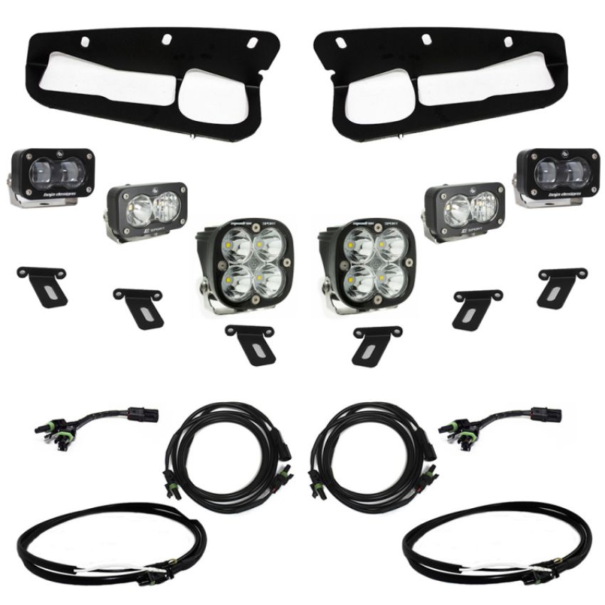 Baja Designs 448174UP Ford S2 SAE “Sportsmen” Fog Pocket Light Kit
