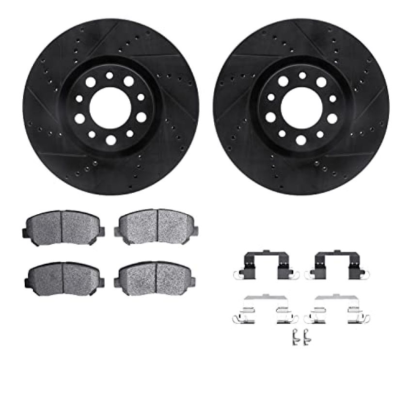 Dynamic Friction 8512-39017 Rotor Kit