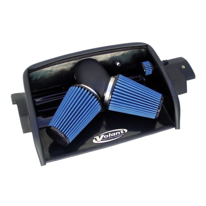 Volant 15958C3 Volant air intake systems utilize a high-velocity venturi filter adapter which provides a smooth transition through the MAF sensor into the intake tube for a much needed airflow improvement over the factory rubber tubing and resonator box.