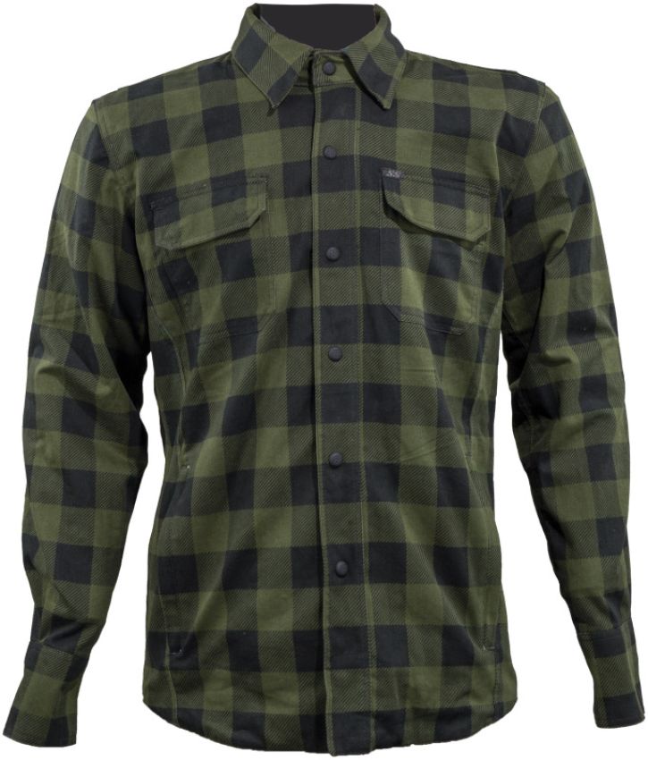 Speed and Strength 609883 True Grit Armored Motoshirt Olive/Black - Medium