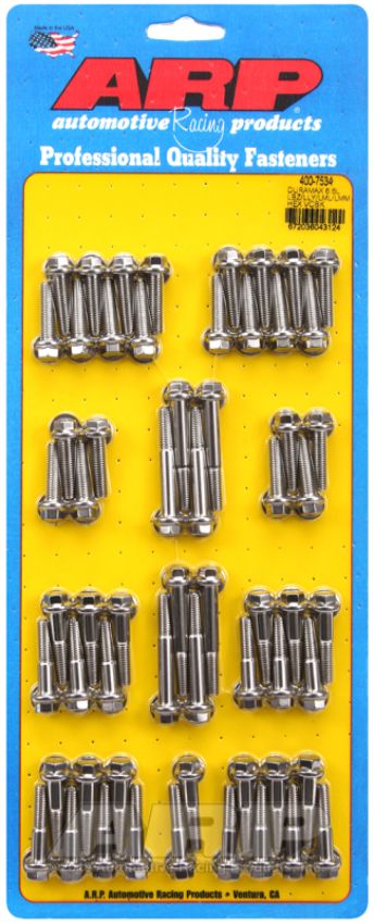 ARP ARP400-7534 Valve Cover Bolt Kit 6pt GM Duramax 6.6L