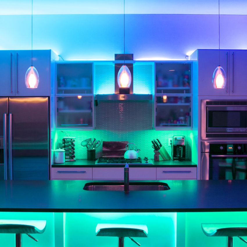 XKGLOW XK-HOME-T-ADV XK Glow Tubes Million Color XKCHROME App Controlled Home Indoor & Outdoor LED Light Kit 4x12In