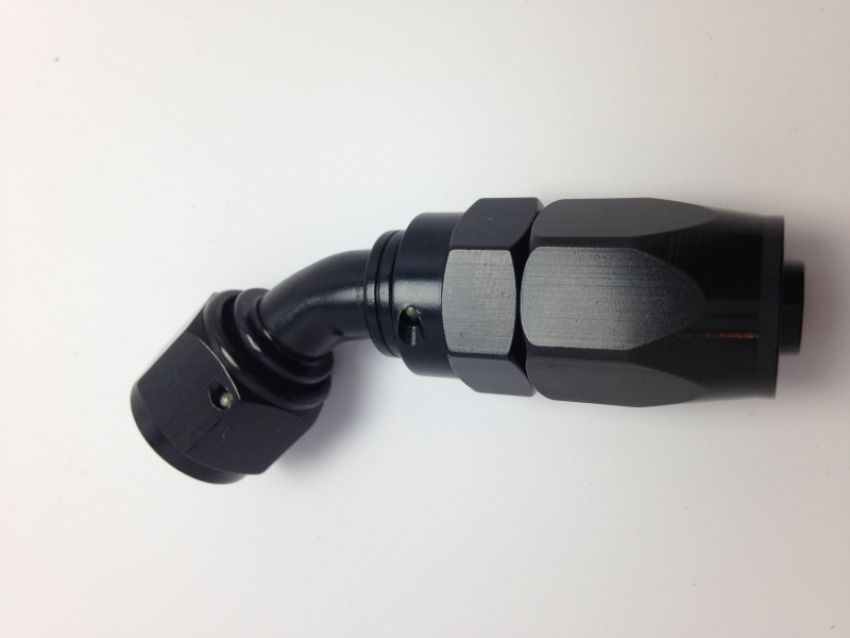 FRAGOLA FRG226010-BL Hose Fitting #10 60 Deg Pro-Flow Black