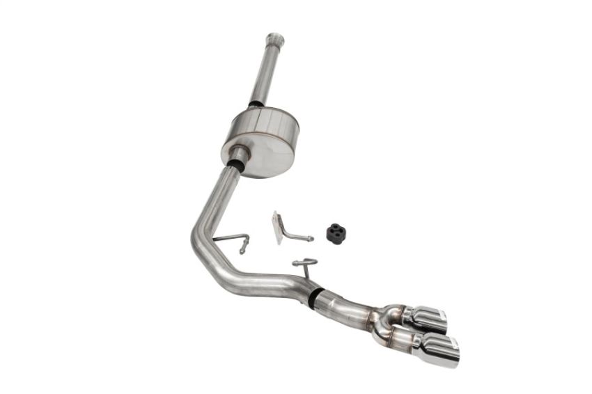 Corsa Performance 21150 3.0in. Front of Tire Exit Catback Exhaust System with Twin 3.5in. Tips