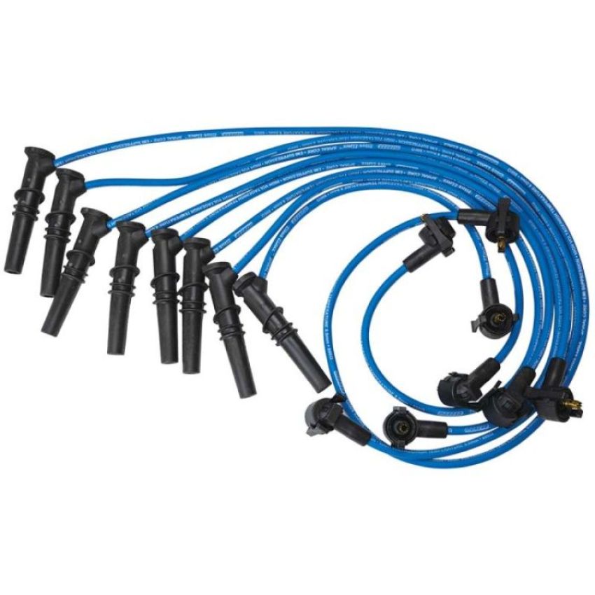 Moroso 72646 Custom Ignition Wire Set - Blue Max - Spiral Core