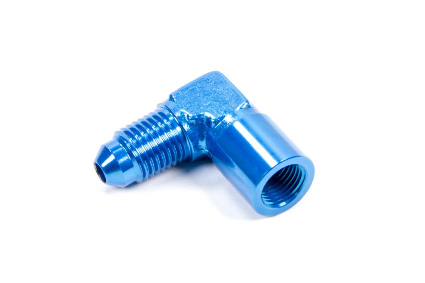 FRAGOLA FRG495023 #4 Male x 1/8 FPT 90 Deg Gauge Adapter Inline