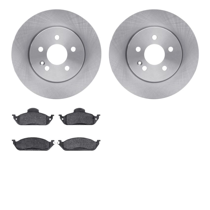 Dynamic Friction 6502-63457 Rotor Kit