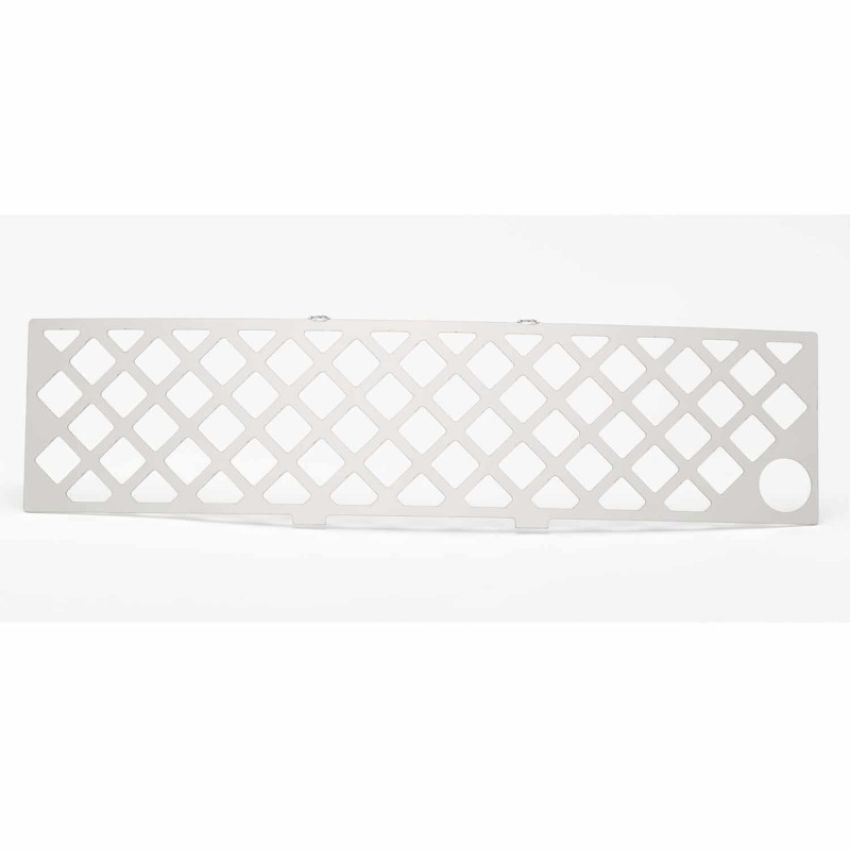 Putco 82182FP 11-14 Ford F-150 EcoBoost Bumper Grille Insert - SS Diamond Design w/ Heater Plug Opening