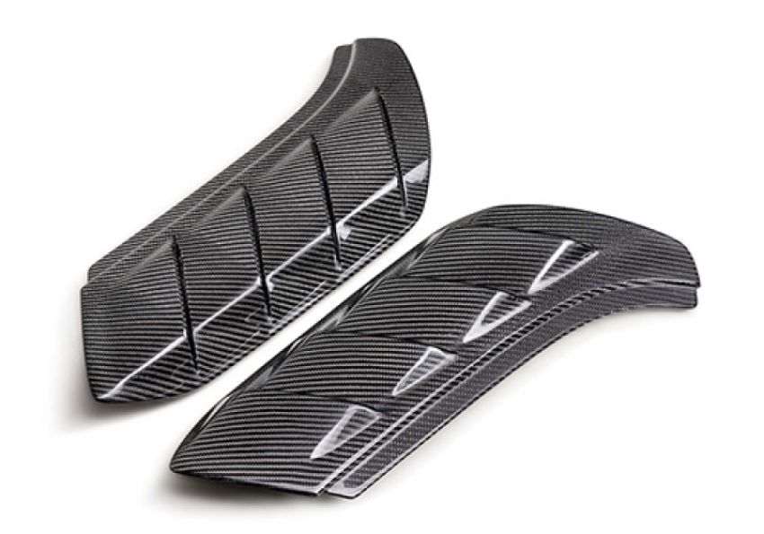 Ford Racing M-16026-BG 2022-2025 Bronco Raptor Carbon Fiber Fender Vent Set-Gloss
