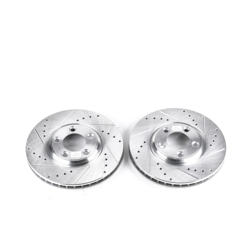 PowerStop AR8160XPR PowerStop Evolution Performance Drilled, Slotted & Plated Brake Rotor Pair