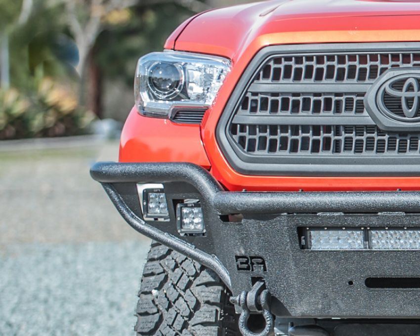 Body Armor 4x4 TC-19337 2016+ Toyota Tacoma Desert Series Front Winch Bumper