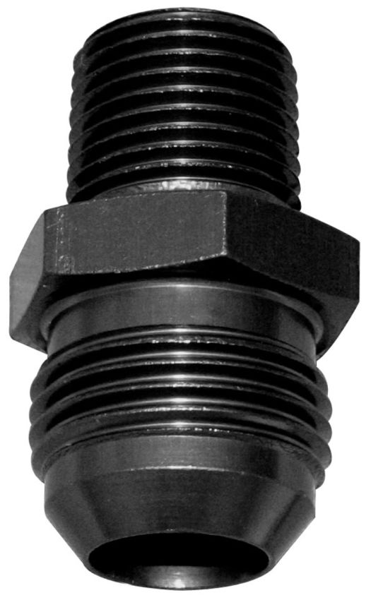 Moroso 22708 1/2in NPT to -12An Fitting - Aluminum - Single