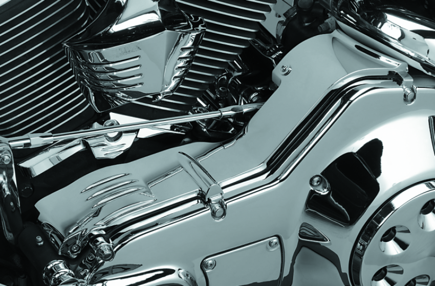 Kuryakyn 8294 Cast Inner Primary Cover 90-06 Touring Models Chrome
