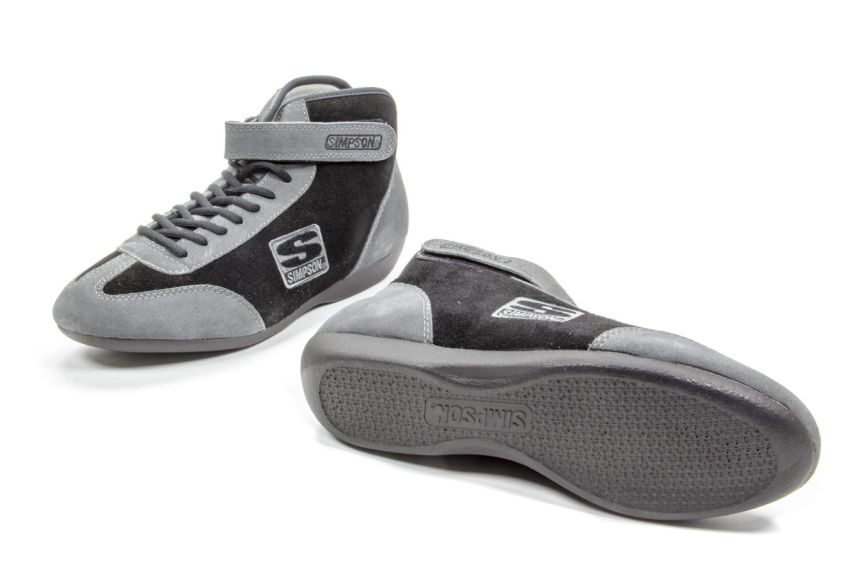 SIMPSON SAFETY SIMMT125BK Midtop Shoe Black 12.5