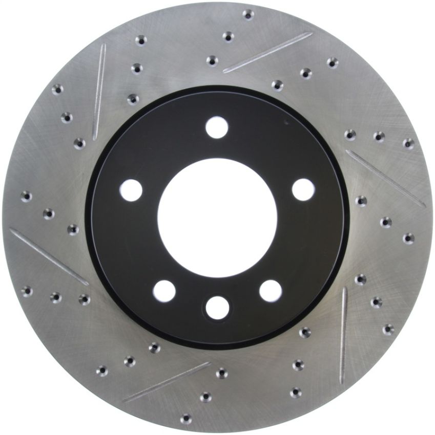 Stoptech 127.33079R Slotted & Drilled Sport Brake Rotor