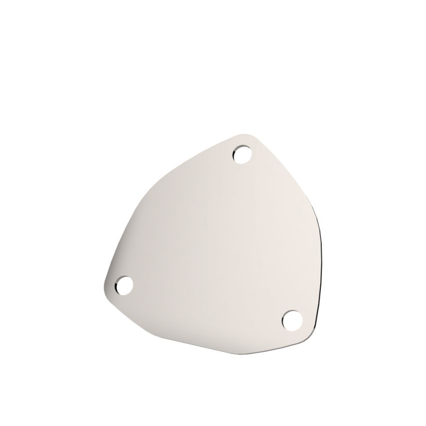 QTP 10350C 3.5in Bolt-On QTEC 3 Bolt Cover Plate