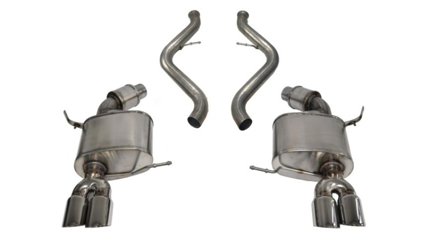 CORSA Performance 14568 Corsa 2008-2012 BMW M3 Convertible E93 Polished Sport Cat-Back Exhaust