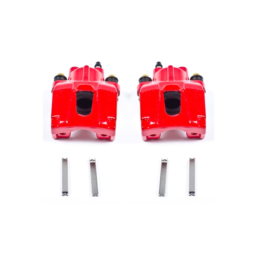 PowerStop S4998 Red Powder Coated Calipers