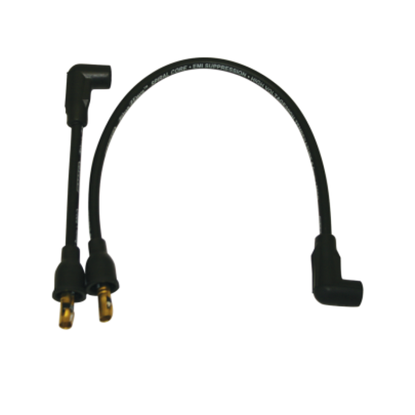 Moroso 27211 80-84 H-D FL / 84-99 H-D FXST/FLST /91-98 H-D FXD Spiral Core Wire Set - Black