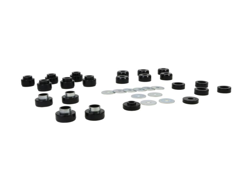 Whiteline W93541 1987-1995 Jeep Wrangler Body Mount Bushing Set