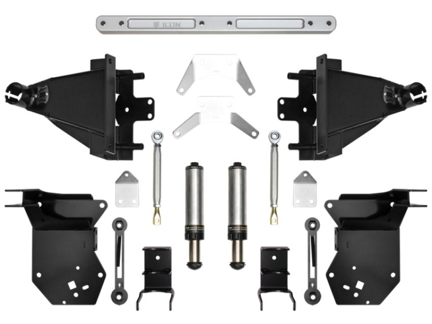 ICON 95121 2017+ Ford Raptor Rear Hyd Bump Stop Kit