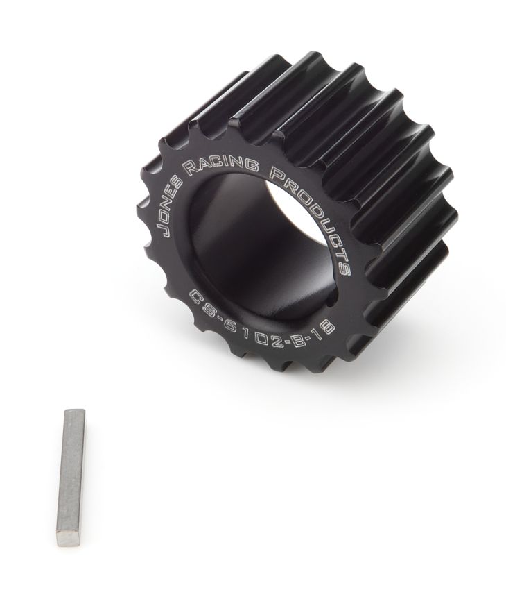 JONES RACING PRODUCTS JRPCS-6102-B-18 Pulley Crankshaft HTD 18 Tooth 1in Wide