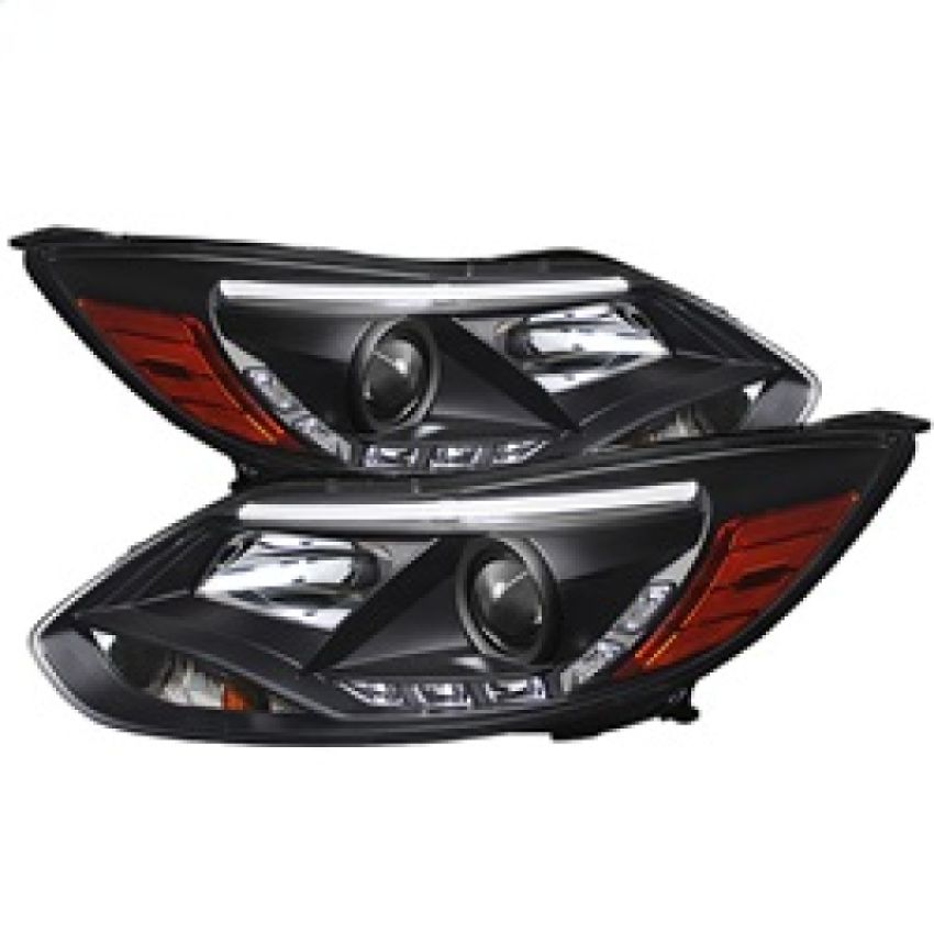 SPYDER 5072832 Projector Headlights - DRL - Black