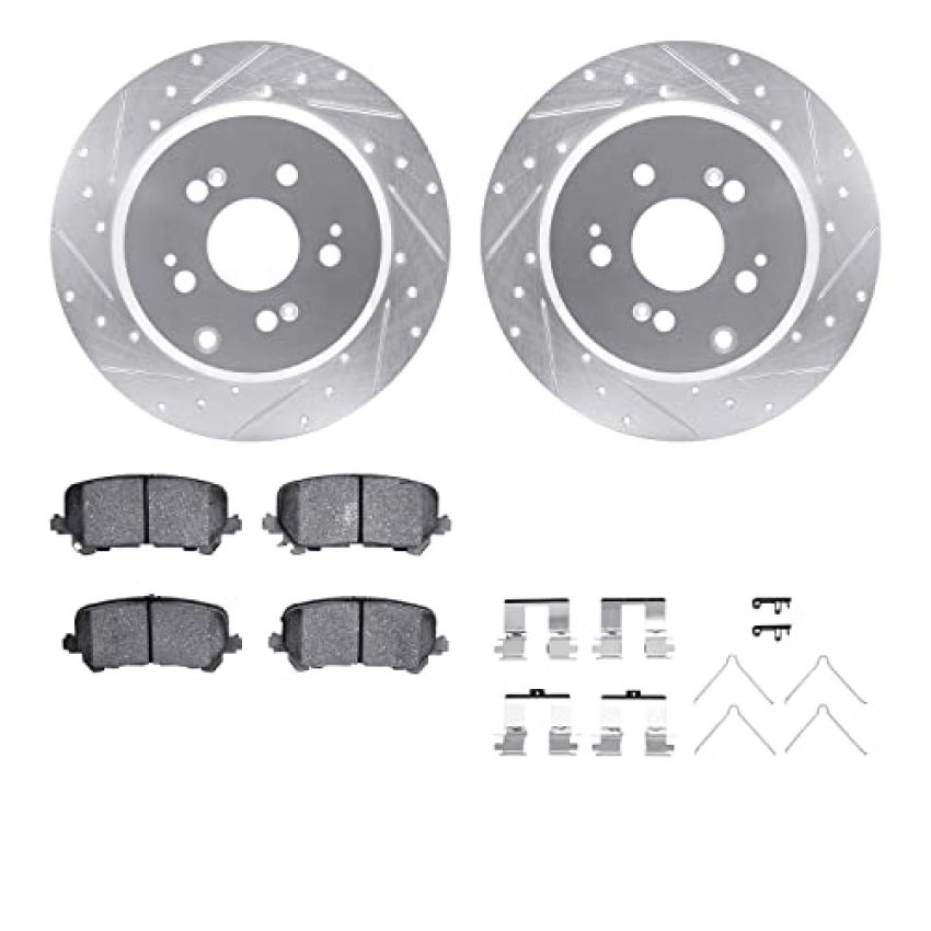 Dynamic Friction 7512-59102 Rotor Kit